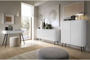 Meble systemowe ZOVA BIAŁY - zestaw 1