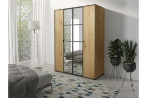 Szafa ubraniowa przesuwna OSLO I szer. 150 cm