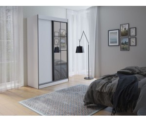 Szafa ubraniowa przesuwna OSLO II szer. 120 cm