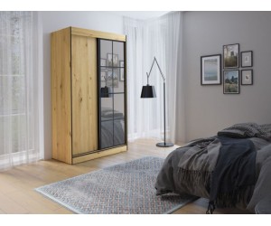 Szafa ubraniowa przesuwna OSLO II szer. 120 cm