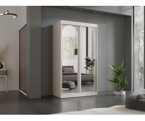 Szafa ubraniowa przesuwna MODIN 120 kaszmir