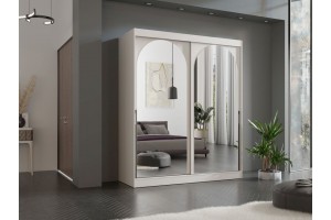 Szafa ubraniowa przesuwna MODIN 180 kaszmir