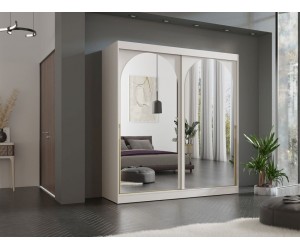 Szafa ubraniowa przesuwna MODIN 200 kaszmir