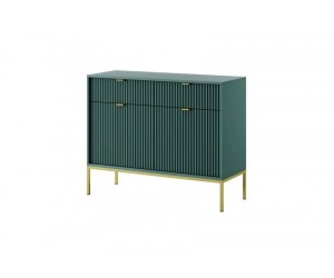 Komoda NOVA KSZ104 GREEN/ZŁOTY
