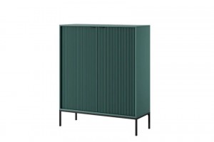 Komoda NOVA K104 GREEN/CZARNY