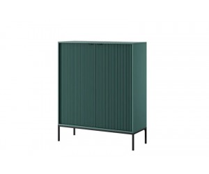 Komoda NOVA K104 GREEN/CZARNY