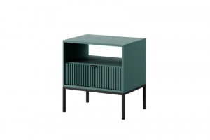 Stolik nocny NOVA S54 GREEN/CZARNY