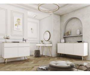 Meble systemowe ORO biały - zestaw 1