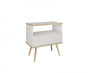 Stolik nocny ORO S54 biały