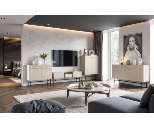 Meble systemowe DIVA kaszmir - zestaw 1