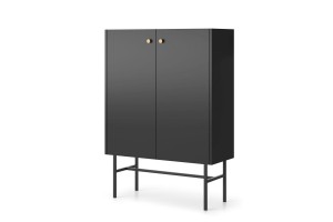 Komoda DIVA 2D czarny