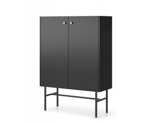 Komoda DIVA 2D czarny