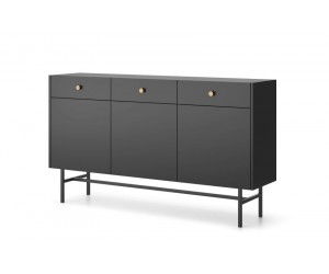 Komoda DIVA 3D3S czarny