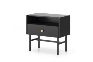 Stolik nocny DIVA czarny