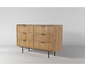 Komoda EDISON HIKORA 6S
