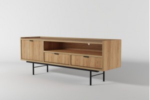 Stolik RTV 150 EDISON HIKORA