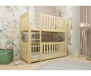 Łóżko piętrowe 2-osobowe RADEK V4 90/190 + materace