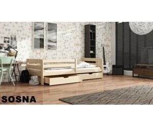 Łóżko piętrowe ERGUŚ 80/180 + materac