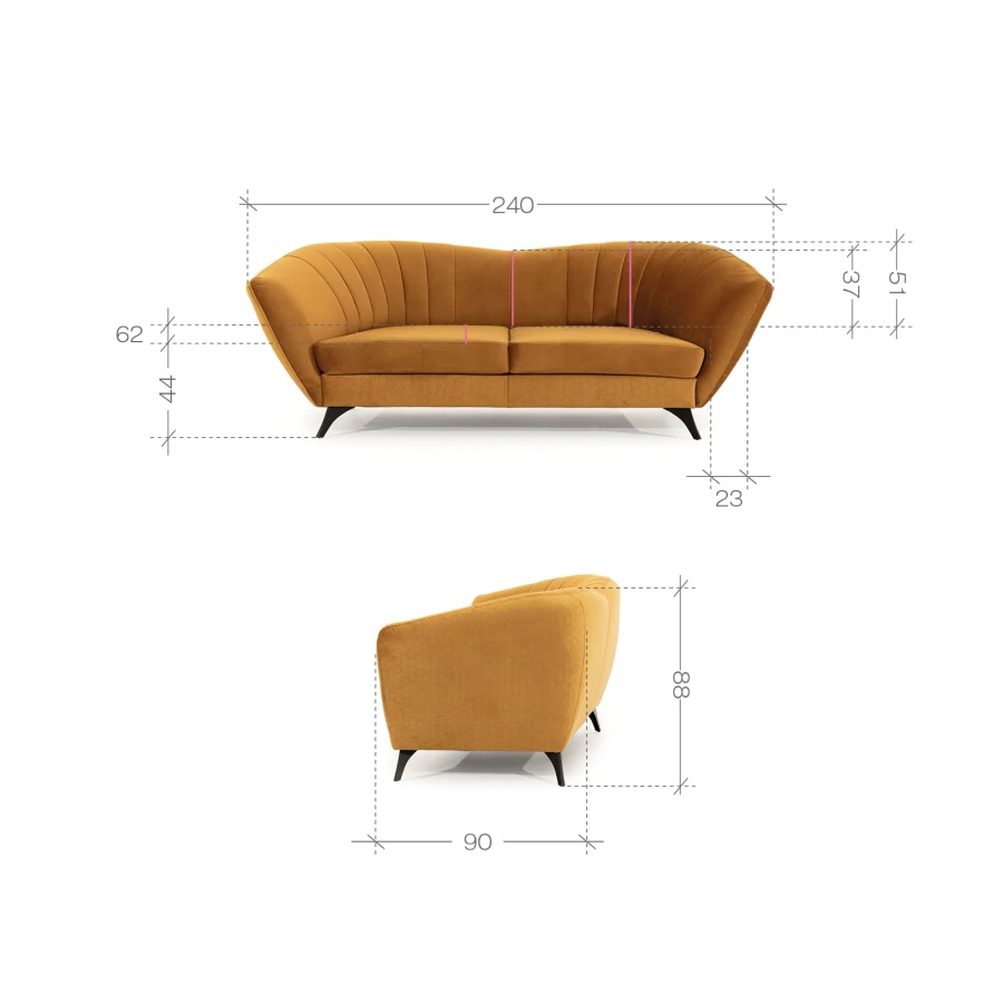 Sofa LUDWIK 3