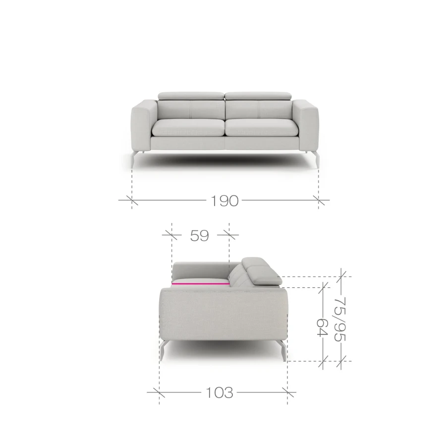 Sofa RELAX 2,5